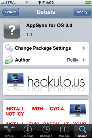 iPhone 3Gs OS 3.01 JB解鎖教學 - 電腦王阿達 Photobucket