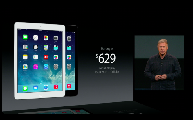 iPad Air、New iPad mini、新Macbook Pro、OSX登場!2013蘋果新品發表會重點整理 - 電腦王阿達 螢幕快照 2013 10 23 2.12.11 665x415 9.7 吋 iPad Air 現身,採用細邊框設計和 A7 處理器