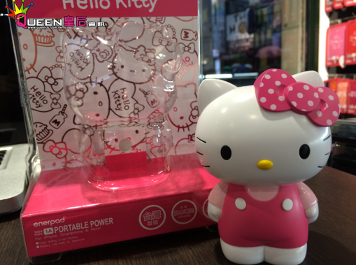 Kitty迷必敗3C小物~Hello Kitty 造型行動電源 - 電腦王阿達 rernpad04
