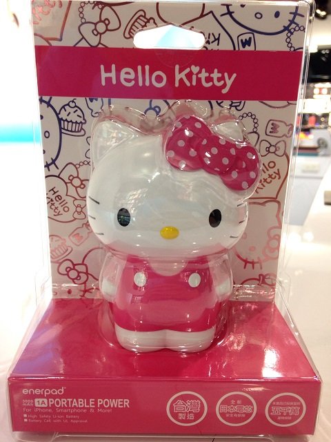 Kitty迷必敗3C小物~Hello Kitty 造型行動電源 - 電腦王阿達