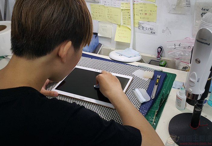 imos 3SAS 撥水疏油保護貼,NOTE 4 / Tab S 的最佳螢幕保護解決方案 - 電腦王阿達 20141026_121157
