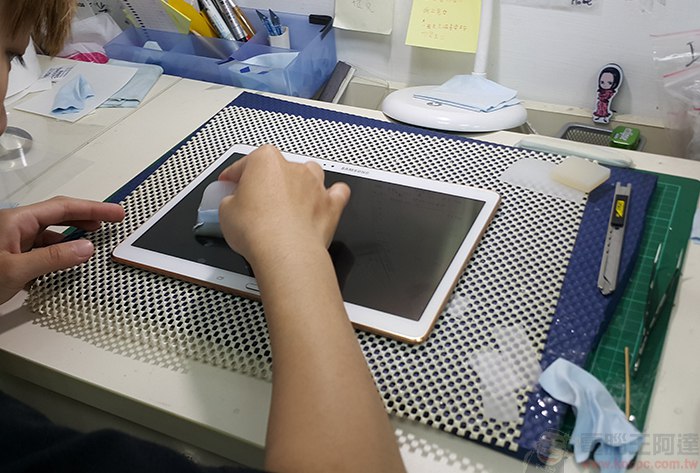 imos 3SAS 撥水疏油保護貼,NOTE 4 / Tab S 的最佳螢幕保護解決方案 - 電腦王阿達 20141026_121325