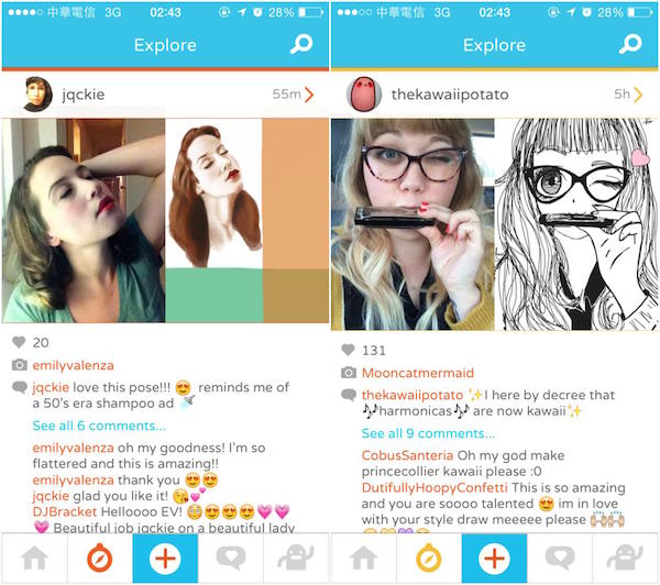 逗趣十足的繪畫社群App - French Girls - 電腦王阿達 逗趣十足的繪畫社群App - French Girls - 電腦王阿達