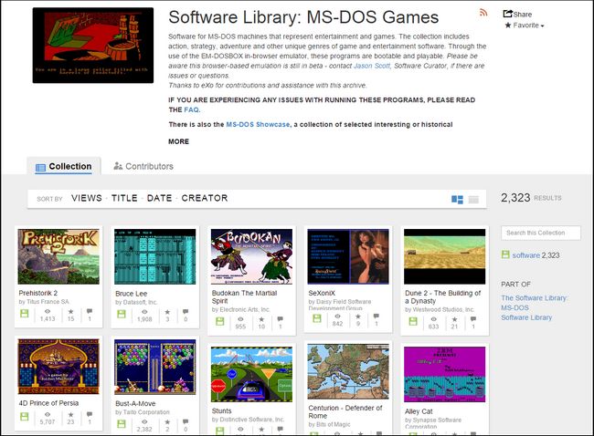 免下載!兩千經典 MS-DOS 遊戲線上大合集免費遊玩 - 電腦王阿達 MS-DOS Game-01