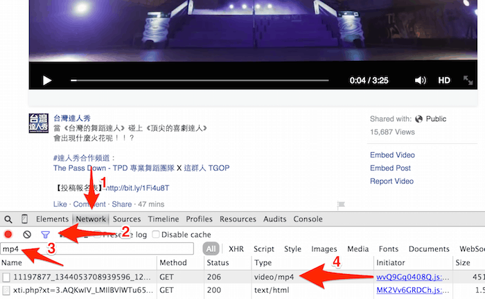 Facebook 網頁版影片下載技巧,免下載安裝即可下載貼文影片!(支援HD) - 電腦王阿達 螢幕快照 2015-05-01 下午9.20.03
