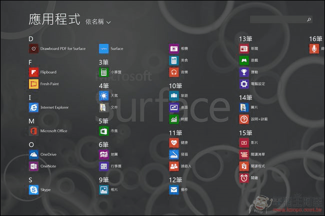 Surface3軟體-02 Surface3軟體-02