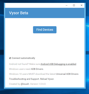 Android 畫面操作投影電腦! Vysor 簡報鏡射新神器 - 電腦王阿達 Android 畫面操作投影電腦! Vysor 簡報鏡射新神器 - 電腦王阿達
