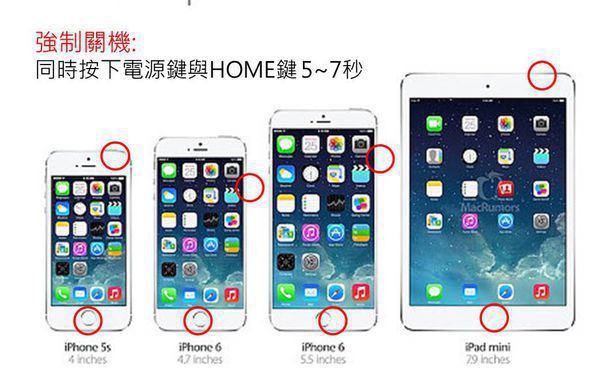 APPLE強制關機 APPLE強制關機