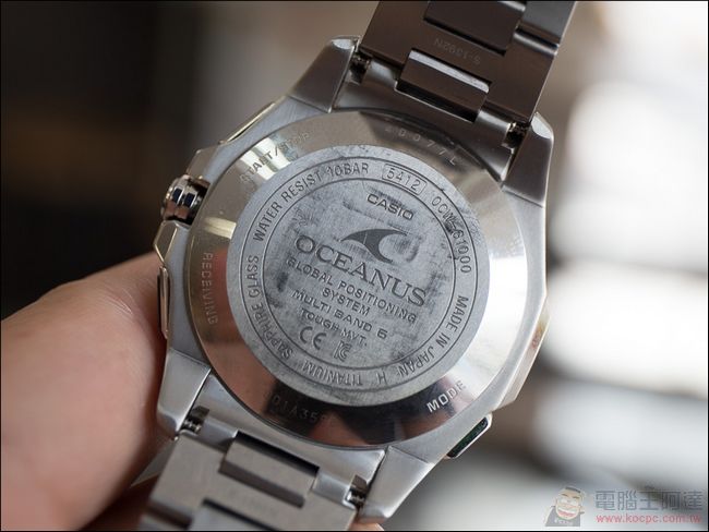 商務人士必備經典腕錶 CASIO OCEAUNS 太陽能 GPS 混合電波接收時計錶 OCW-G1000DB-1A - 電腦王阿達 IMG_0387