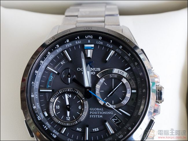 商務人士必備經典腕錶 CASIO OCEAUNS 太陽能 GPS 混合電波接收時計錶 OCW-G1000DB-1A - 電腦王阿達 IMG_0424