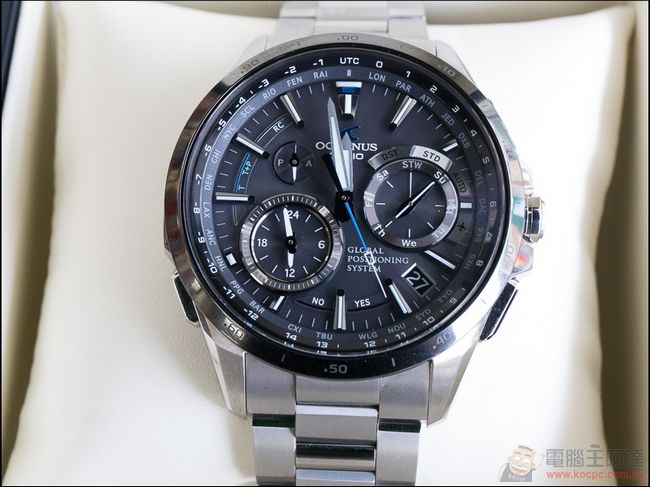 商務人士必備經典腕錶 CASIO OCEAUNS 太陽能 GPS 混合電波接收時計錶 OCW-G1000DB-1A - 電腦王阿達 IMG_0425
