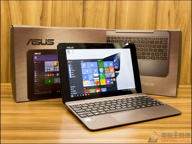 全功能變形小筆電強勢回歸!超長續航、金屬背蓋,超好用的 ASUS Transformer Book T100HA開箱評測 - 電腦王阿達 IMG_8449