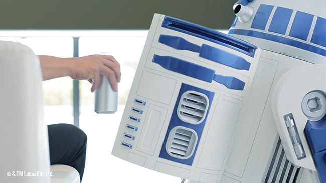 支援投影的移動式小冰箱 忠實呈現星際大戰 R2-D2 根本是有錢人的玩具阿! - 電腦王阿達 fridge-8