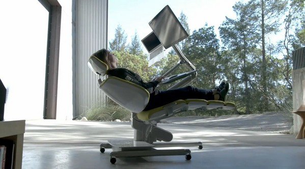 夢幻逸品! 可隨著姿勢變化的 Altwork Station 工作檯 不論躺著、站著、坐著工作都舒服 - 電腦王阿達 001180