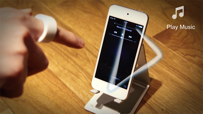 Ring ZERO 讓你用手指對空氣畫 就能操控手機、玩遊戲、甚至打開電視 - 電腦王阿達 5