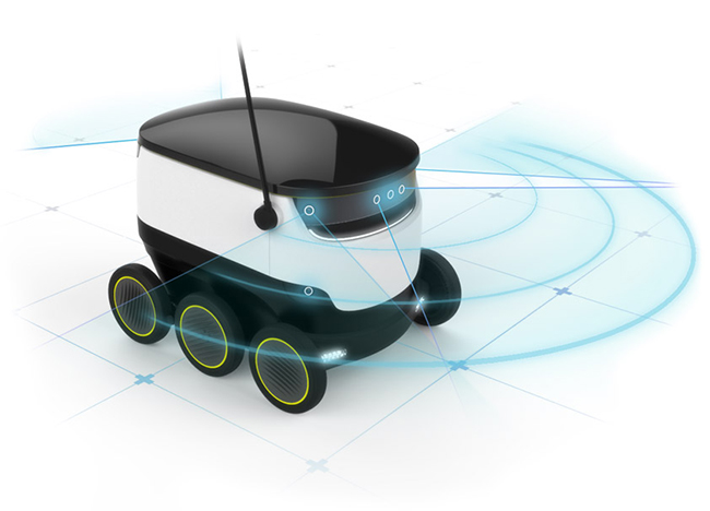 就連快遞服務也快要有機器人了! Starship Robots 2016 年登場 - 電腦王阿達 f-concept2
