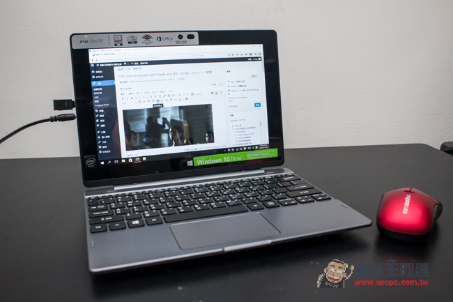 Acer 兩款價格超值的選擇! 2in1 多功能平價筆電 One 10 與七吋可通話平板 Iconia Tab 7 評測體驗 - 電腦王阿達 IMG_4255