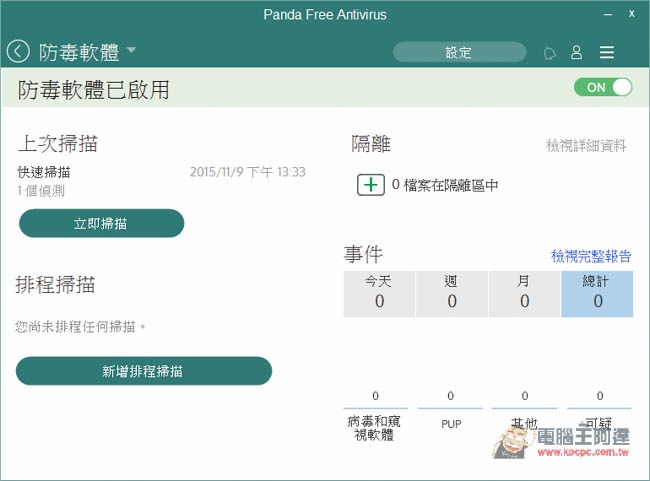 免費防毒軟體 Panda Antivirus 2016(熊貓防毒)下載 - 電腦王阿達 1447059604-18e2999891374a475d0687ca9f989d83.jpg