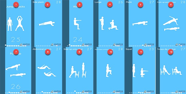 7 Minute Workout Pro App 每天七分鐘在家輕鬆鍛鍊強健身體 - 電腦王阿達 10