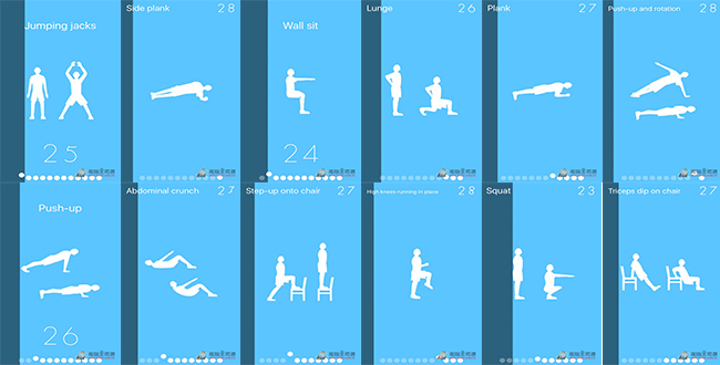 7 Minute Workout Pro App 每天七分鐘在家輕鬆鍛鍊強健身體 - 電腦王阿達 cover
