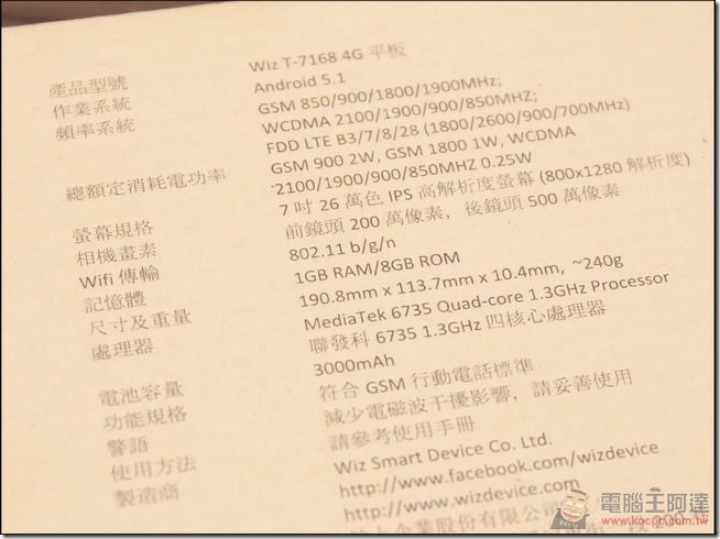 Wiz-T7168-04 Wiz-T7168-04