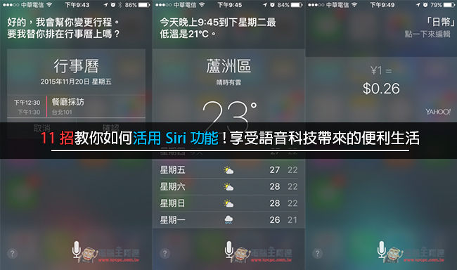 0.jpg 11 招教你如何活用 Siri 功能! 享受語音科技帶來的便利生活 - 電腦王阿達