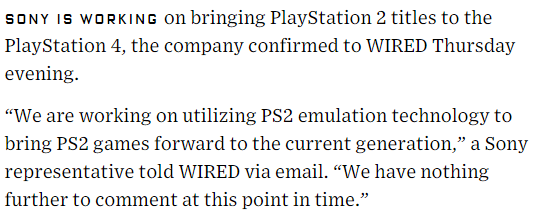 Sony PS2遊戲將有機會相容於PS4主機 玩家們可以期待了! - 電腦王阿達 444