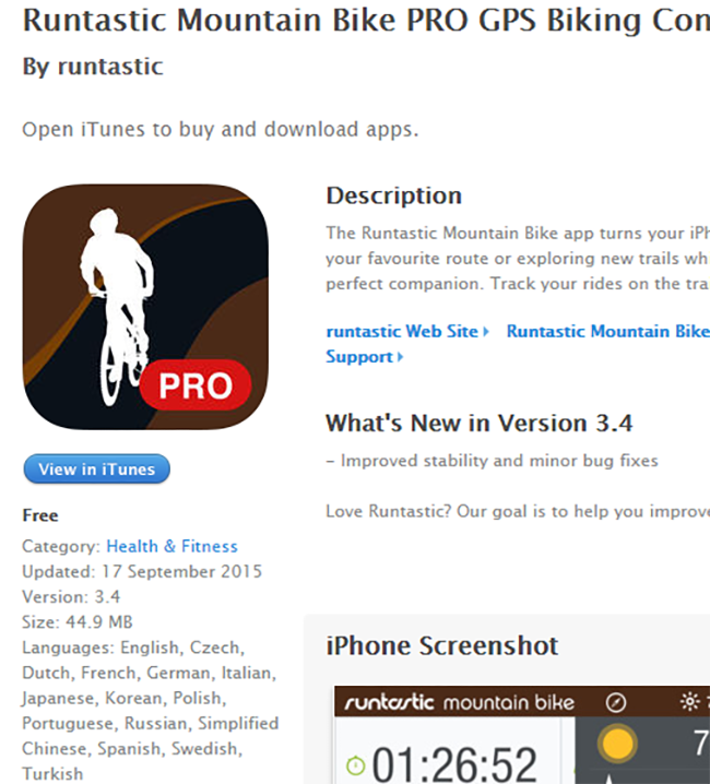 Runtastic Mountain Bike PRO 單車登山導航及記錄必備的專業 App 工具 - 電腦王阿達 011