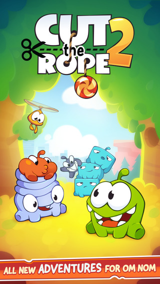 大人小孩都愛的Cut the Rope 2切割繩索遊戲App - 電腦王阿達 screen568x568 (4)