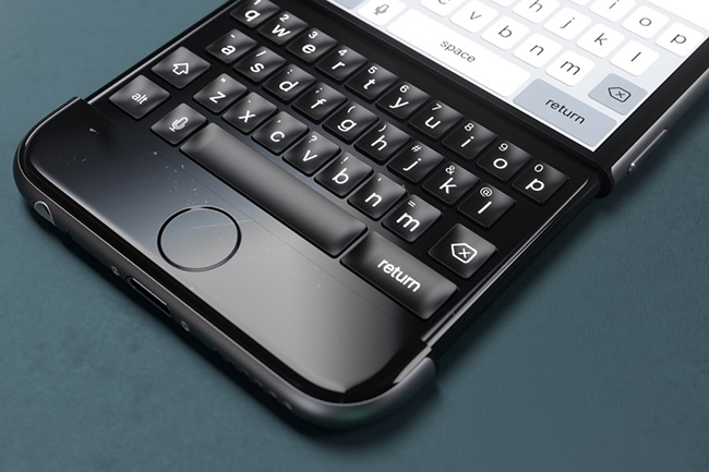 當黑莓鍵盤結合iPhone會變成怎麼樣?CURVED/labsy最新iPhone6k概念產品 - 電腦王阿達 16