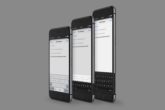 當黑莓鍵盤結合iPhone會變成怎麼樣?CURVED/labsy最新iPhone6k概念產品 - 電腦王阿達 black_studio_6