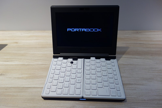 小筆電鍵盤不再難打!這台8吋PORTABOOK XCM10筆電可藏入12吋的鍵盤 - 電腦王阿達 3