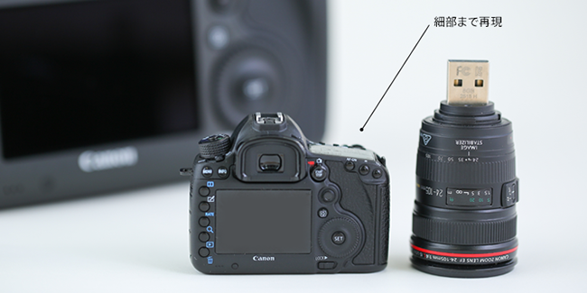 日本Canon推出完全等比例縮小的5DS與小白鏡USB隨身碟!根本跟實機一模一樣 - 電腦王阿達 slider02