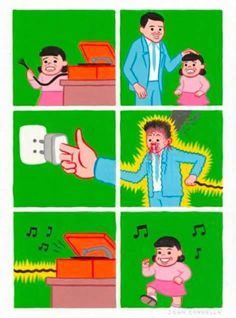 西班牙的黑色幽默插畫家 Joan Cornellà's - 電腦王阿達 黑色幽默插畫