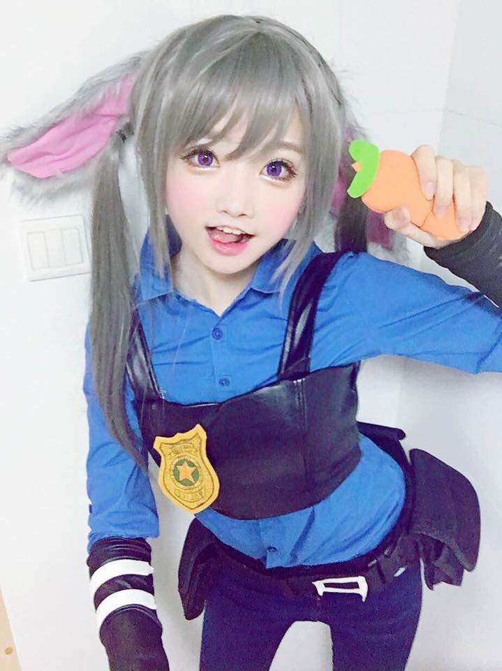 甜美萌系少女插畫家小柔 SeeU 畫出「動物方城市」順便高擬真 Cosplay - 電腦王阿達 1 拷貝 2