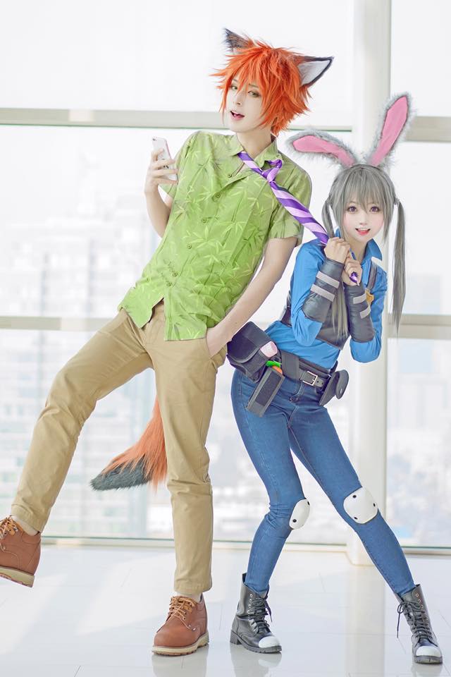 甜美萌系少女插畫家小柔 SeeU 畫出「動物方城市」順便高擬真 Cosplay - 電腦王阿達 1