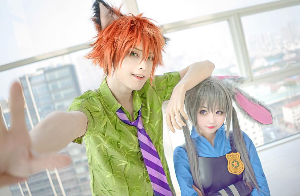 甜美萌系少女插畫家小柔 SeeU 畫出「動物方城市」順便高擬真 Cosplay - 電腦王阿達 2
