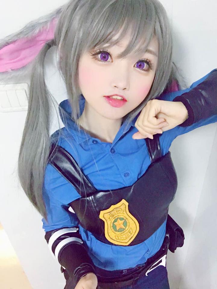 甜美萌系少女插畫家小柔 SeeU 畫出「動物方城市」順便高擬真 Cosplay - 電腦王阿達 3 拷貝 2