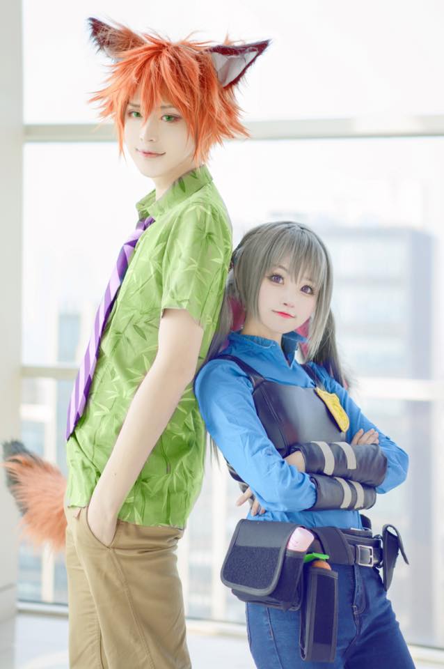 甜美萌系少女插畫家小柔 SeeU 畫出「動物方城市」順便高擬真 Cosplay - 電腦王阿達 3 拷貝