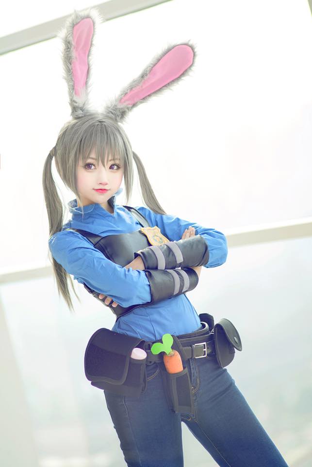 甜美萌系少女插畫家小柔 SeeU 畫出「動物方城市」順便高擬真 Cosplay - 電腦王阿達 3