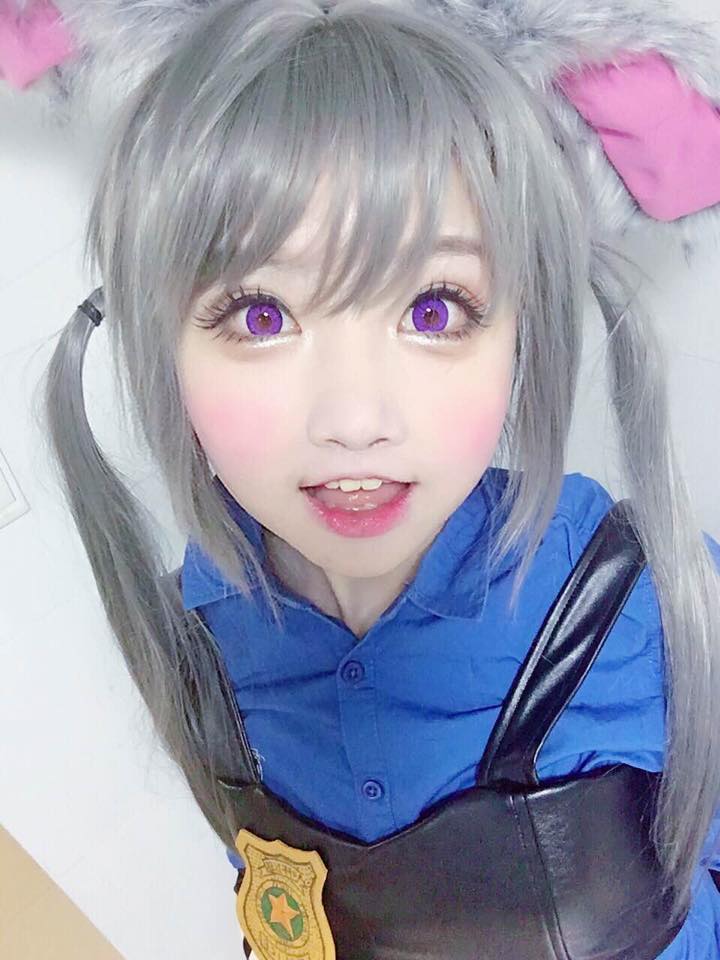 甜美萌系少女插畫家小柔 SeeU 畫出「動物方城市」順便高擬真 Cosplay - 電腦王阿達 4 拷貝 2