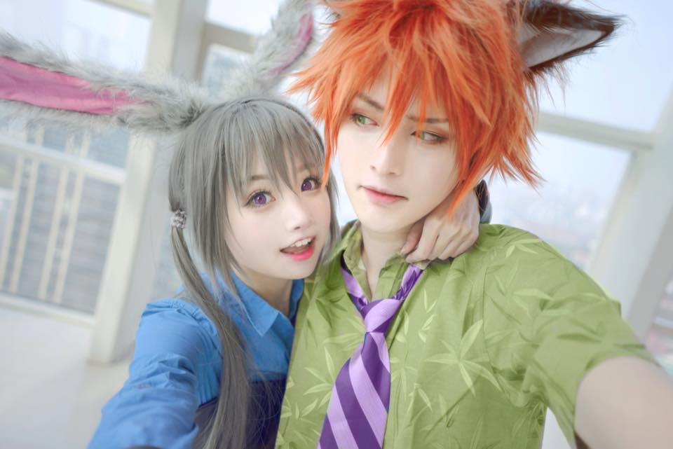 甜美萌系少女插畫家小柔 SeeU 畫出「動物方城市」順便高擬真 Cosplay - 電腦王阿達 4 拷貝