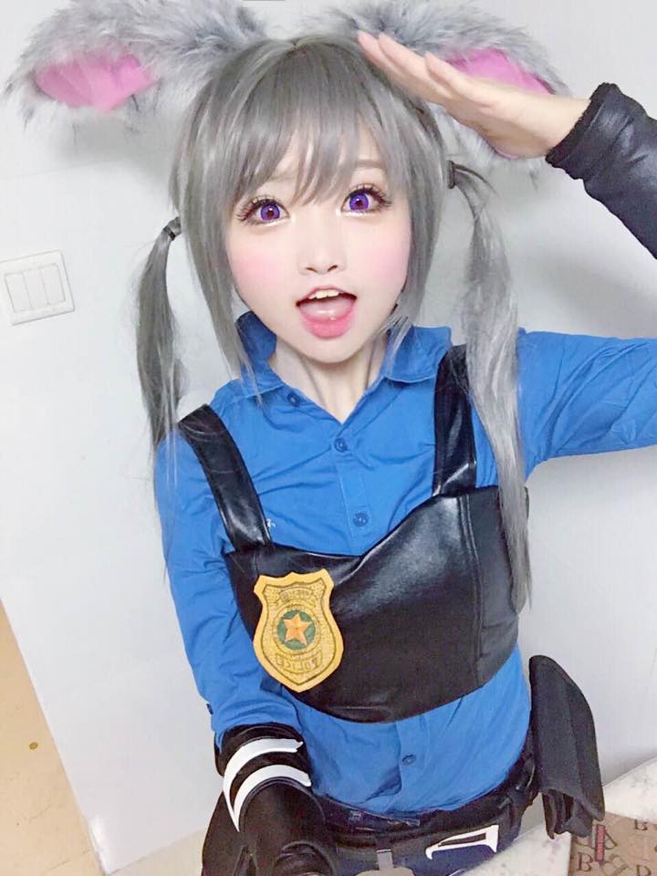 甜美萌系少女插畫家小柔 SeeU 畫出「動物方城市」順便高擬真 Cosplay - 電腦王阿達 5