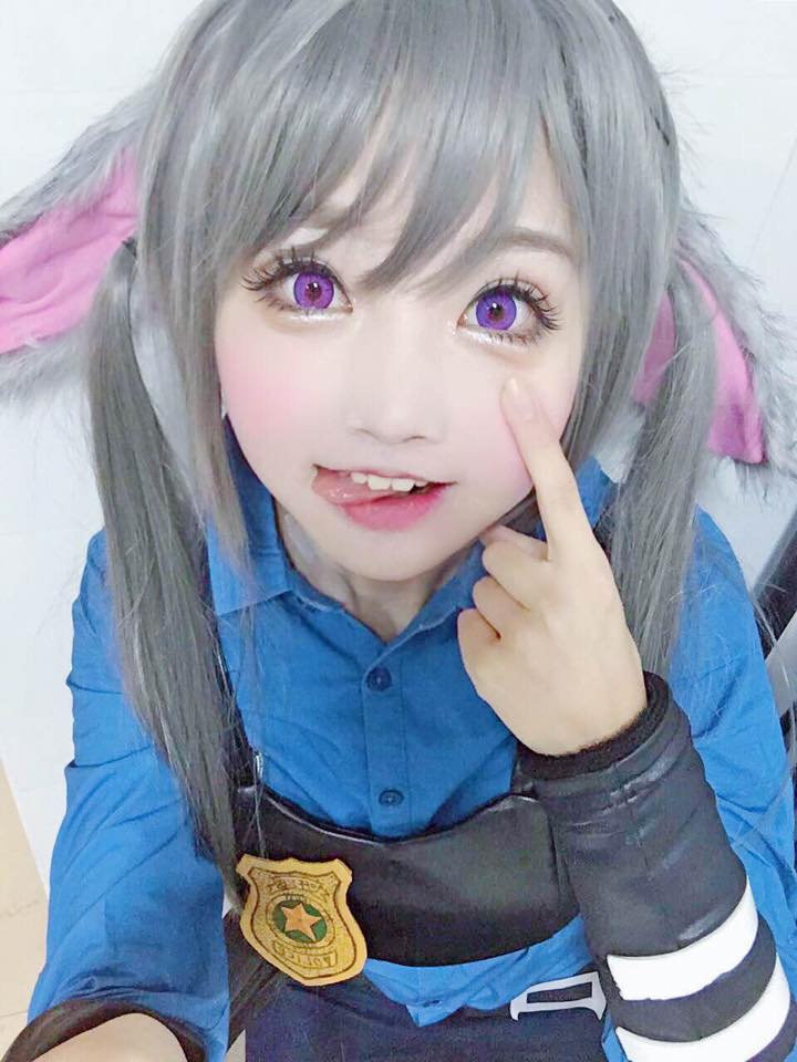 甜美萌系少女插畫家小柔 SeeU 畫出「動物方城市」順便高擬真 Cosplay - 電腦王阿達 8