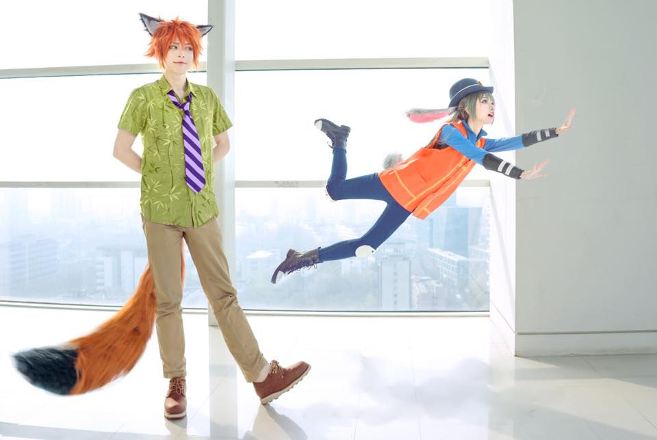 甜美萌系少女插畫家小柔 SeeU 畫出「動物方城市」順便高擬真 Cosplay - 電腦王阿達 9 拷貝