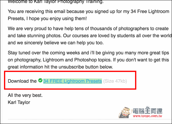 Adobe Lightroom 34款預設集效果外掛免費下載!一鍵輕鬆後製成想要的風格照片 - 電腦王阿達 螢幕快照 2016-04-08 下午7.28.46