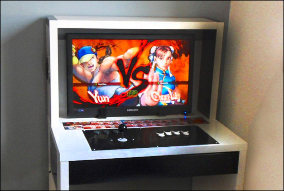 國外設計師分享如何用IKEA傢俱　打造Street Fighter大型機台 - 電腦王阿達