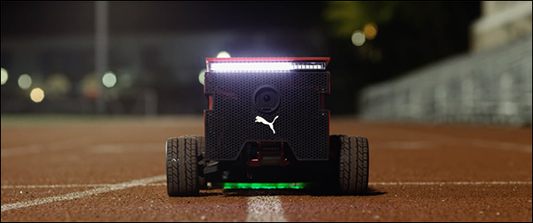 Puma beatbot running robotic designboom header