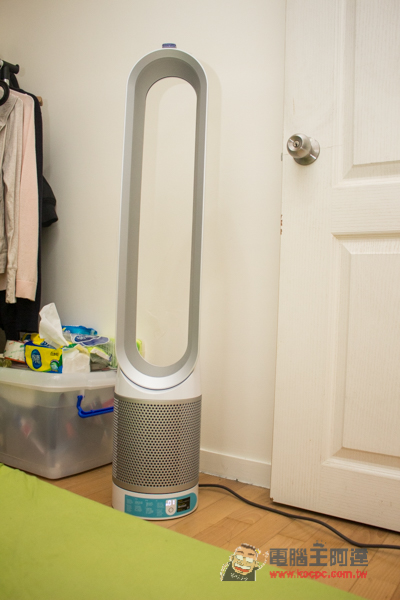 Dyson Pure Cool Link智慧空氣清淨氣流倍增器開箱評測,內建WIFI智慧、空氣清淨、無葉片風扇 - 電腦王阿達 IMG_7303