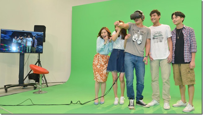 美好年代演員體驗VR影片表情生動 美好年代演員體驗VR影片表情生動